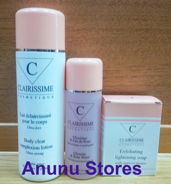 Clairissime Lightening Body Products (Peach)